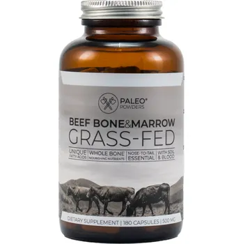 Speciální výživa Paleo Powders EXP 3/26 Hovězí kostní dřeň (grass-fed), 180 kapslí