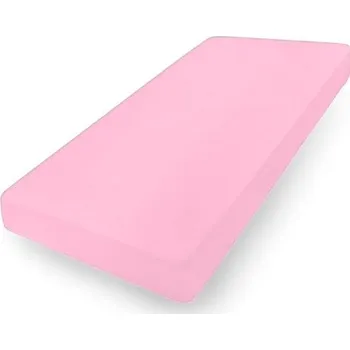 Prostěradlo Prostěradlo jersey 220x200x30 růžové s gumou