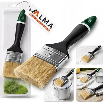 Malířský štětec ŠTĚTEC PLOCHÝ ANGLICKÝ NA BARVY LAKY S PLASTOVOU RUKOJETÍ 50mm