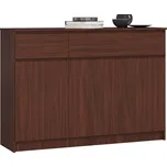 Komoda Akord 138 x 40 x 9,9 9 Cm matná wenge