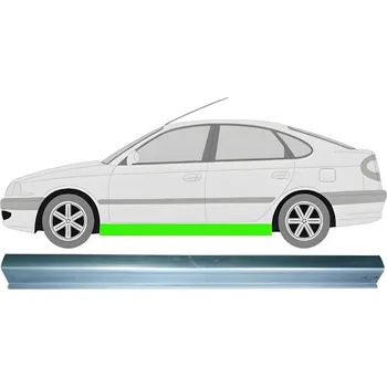 Prah karosérie Opravný plech spodní části prahu na Toyota Avensis 1997-2003 / Pravá