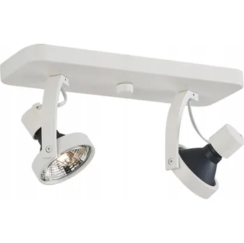 IP kamera Designový stropní reflektor bílý GU10 70mm 2-bodový nastavitelný - Vo