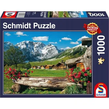 Puzzle Puzzle Schmidt Spiele 1000 dílků Puzzle PQ 1000 Výhled na hory G3