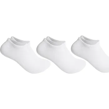 Pánské ponožky XPOSE® Bavlněné ponožky do tenisek - bílé 3 ks (vel. 39-42), + Prodloužená možnost vrácení zboží do 50 dnů