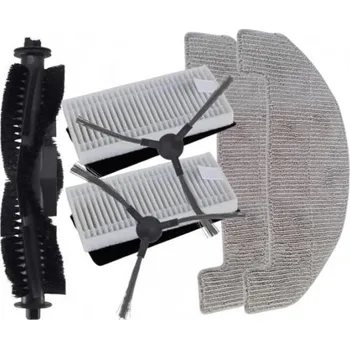 Sada příslušenství pro robotický vysavač Filtry, mopy a kartáče pro CECOTEC Conga 2499 Ultra Home Titanium 7ks sada
