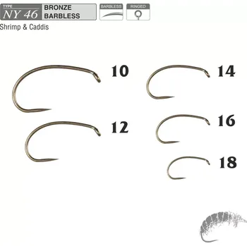 Muškařské háčky Traper Hikara NY46 vel. 18