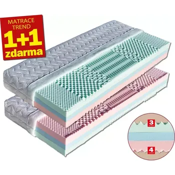 Matrace Dřevočal Matrace Leona 1+1 zdarma Aloe Vera 80 x 200 x 22