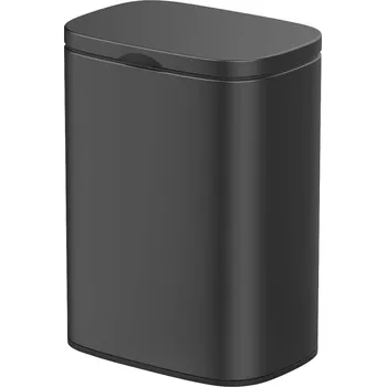 Odpadkový koš Odpadkový koš Wenko šedý kovový 5 l s víkem