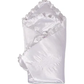 Saténová zavinovačka s krajkou New Baby