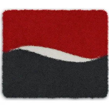 Koupelnová předložka BATEX GELO - Koupelnová předložka červená Rozměr: 50x60 cm