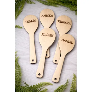 Vařečka Dekorativní dřevěná vařečka s vlastním textem