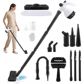 Parní čistič VÍCEÚČELOVÝ PARNÍ ČISTIČ ČISTIČKA PÁRY 1050W + PŘÍSLUŠENSTVÍ