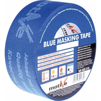 Maskovací páska Motive 25 mm x 50 m modrá