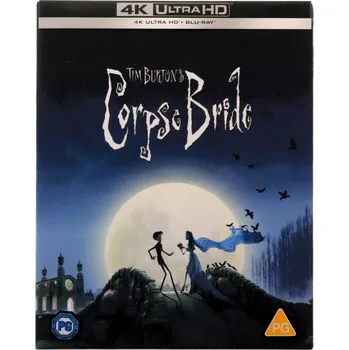 Blu-ray film Tim Burton's Corpse Bride Limited Collector's Edition with Steelbook Blu-ray 4K disk