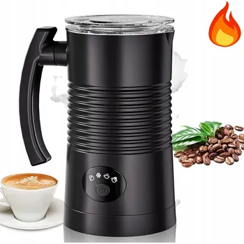 Šlehač mléka Automatický napěňovač mléka pro Káva 4v1 400W Nerezová Ocel EU zástrčka