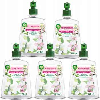 Osvěžovač vzduchu AIR WICK NÁPLNĚ DO AUTOMATICKÉHO OSVĚŽOVAČE VZDUCHU BÍLÉ KVĚTY 5X 228ML