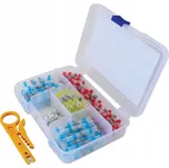 Termosmršťovací spojky s cínem sada 151 KUSŮ asta