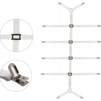 Prostěradlo DLOUHÝ NASTAVITELNÝ NAPÍNAČ PROSTĚRADLA KŘÍŽOVÉ ZAPÍNÁNÍ AŽ DO 250 CM