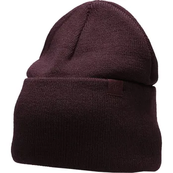 Čepice 4F zimní čepice beanie červená, velikost M