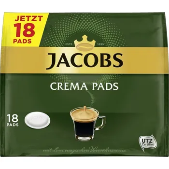 Jacobs Douwe Egberts Jacobs Crema Pads Senseo pody 18 ks