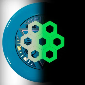 Disc golf MVP Disc Sports FIREFLY UV SAMOLEPKY Barva: Zelená