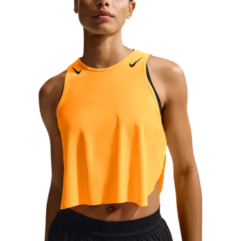 Dámské oblečení Tílko Nike AeroSwift crop fn2713-845 Velikost S