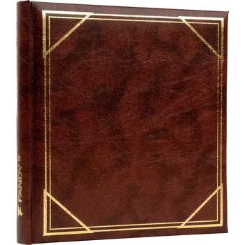 Fotoalbum B-6850S Vinyl 2 hnědé, 15x21/50F, popisové pole