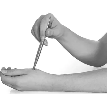 Masážní přístroj AFH Masážní nerezová akupunkturní tyčinka 14,5 cm