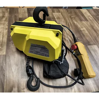 Stavební technika Profesionální elektrický řetězový kladkostroj, naviják 300 kg - použité (TrueTech)