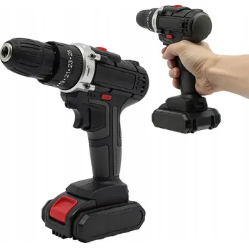 Vrtačka 48V BEZKABELOVÁ AKUMULATOROVÁ AKU VRTAČKA 2 BATERIE PROFESIONÁLNÍ