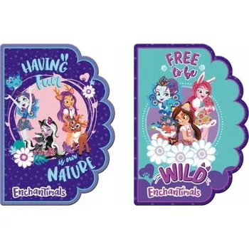 Sešit Notes A6 Starpak Enchantimals, vícebarevný