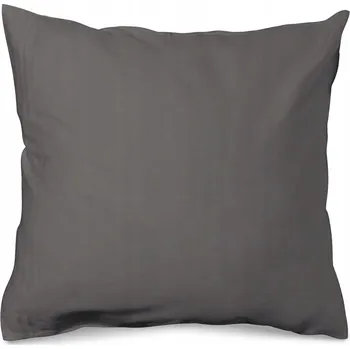 Povlečení POVLEČENÍ NA POLŠTÁŘ 70x80 SATÉNOVÉ MATEX GRAFIT GRAFITOVÉ