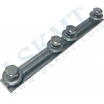 Tesařské kování Profilová spojka včetně spojovací sady, BR-10