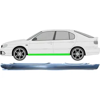 Prah karosérie Kompletní práh na Nissan Primera 1996-2001 / Pravá