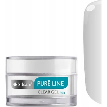 Lak na nehty SILCARE PURE STAVEBNÍ GEL NA NEHTY CLEAR UV 50g