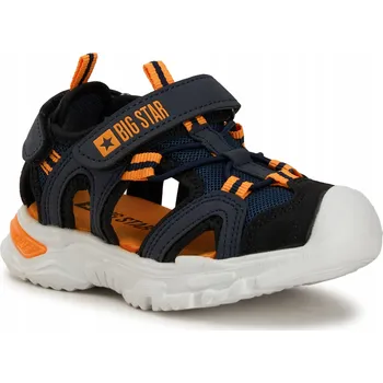 Chlapecké sandály Dětské sandály BIG STAR LL374212 tmavě modré 25 EU