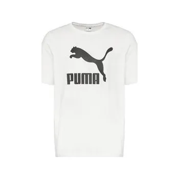 Pánské oblečení Puma T-Shirt Classics Logo 530088 Bílá Regular Fit XL