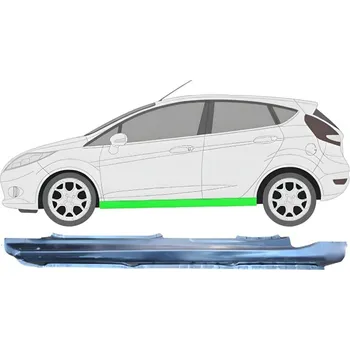 Prah karosérie Kompletní práh na Ford Fiesta 2008-2017 / Levá