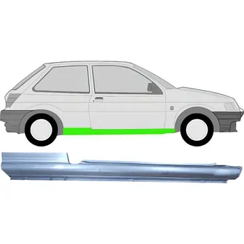 Prah karosérie Kompletní práh na Ford Fiesta 1989-1995 / Pravá
