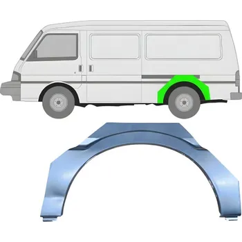 Blatník karosérie Lem zadního blatníku / Levá Mazda E-serie 1984-1998