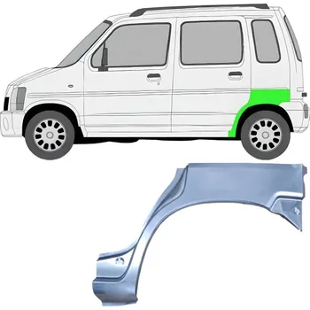 Blatník karosérie Lem zadního blatníku na Suzuki Wagon R+ 1993-2000 / Levá