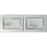 Fotorámeček kovový S105/2H 13x18 cm - stříbrný