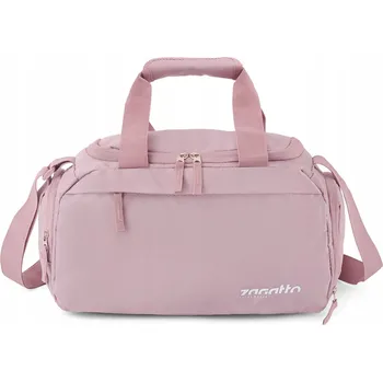 Dámská sportovní taška růžová – tréninková taška do posilovny přes rameno ZAGATTO