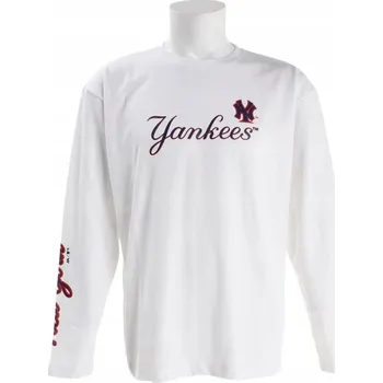 Pánské tričko Tričko s dlouhým rukávem New York Yankees 03 MLB Majestic L