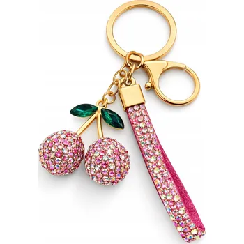 Přívěsek PŘÍVĚSEK DOPLNĚK PŘÍVĚSEK VODÍTKO TŘEŠNĚ ZIRKONY RŮŽOVÁ Stylový