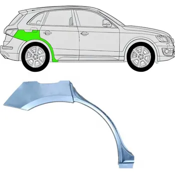 Blatník karosérie Lem zadního blatníku na Audi Q5 2008-2012 / Pravá