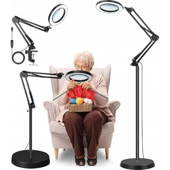 Stojací lampa Lampa kosmetyczna Bedee Lampa Kosmetyczna černá