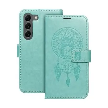 Pouzdro na mobilní telefon Pouzdro MEZZO Book pro SAMSUNG S23 lapač snů zelené - OEM + zdarma možnost vyzkoušet a vrátit zboží do 30 dní
