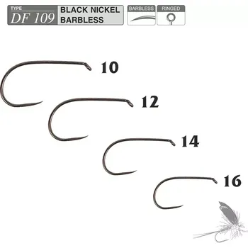 Muškařské háčky Traper Hikara DF109 vel. 10