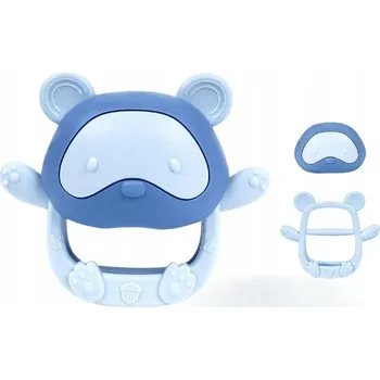 Smyslové kousátko CE silikonové žluté